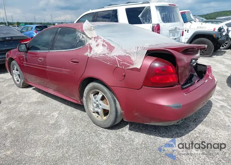 2004 Pontiac Grand Prix Gt2 из США, поврежденный, VIN 2G2WS522741206723